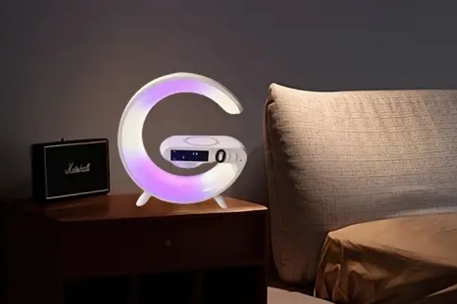 Colorful Wireless Charging Speaker